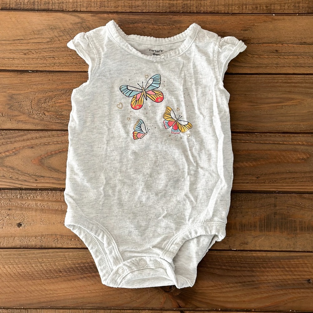 NWOT Carters | Butterfly Onesie